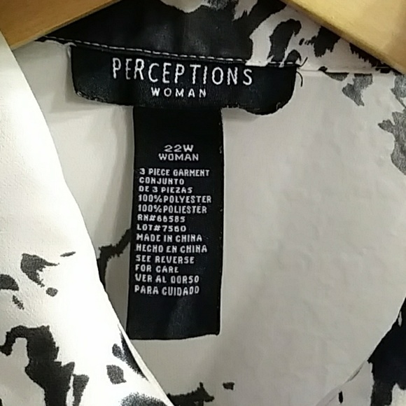 Sheer button down blouse - Picture 4 of 4